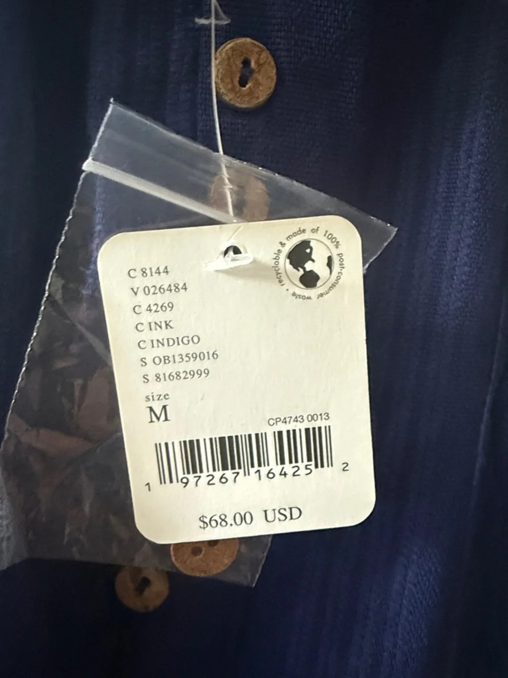 Free People Navy Blue Backless Plunge Mini Dress - Picture 3 of 4